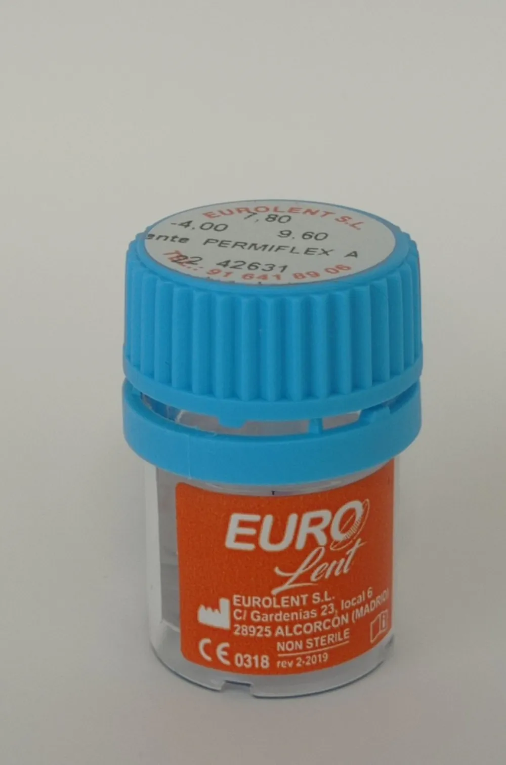 Vial de la lente Asférica 100 de Eurolent